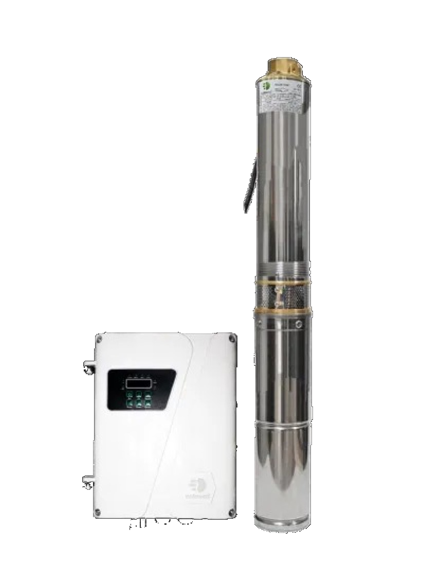 AC-DC Pompa 4 İnç 4000 Watt 22 Ton Hmax 98 mt Outlet 2